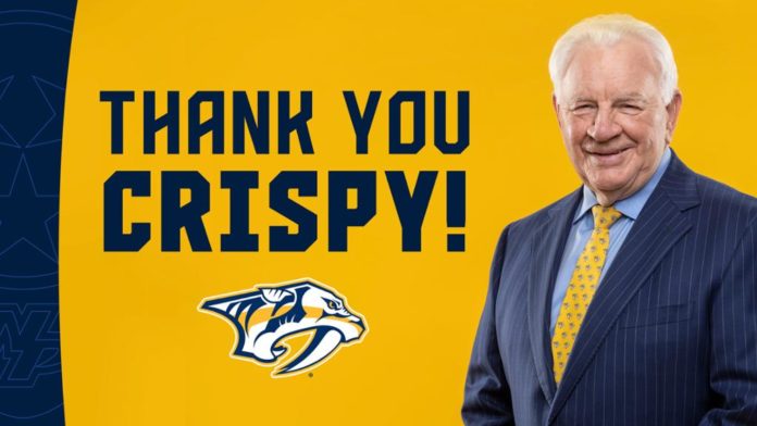 Bally Sports' Terry Crisp Announces Retirement from Preds Telecasts