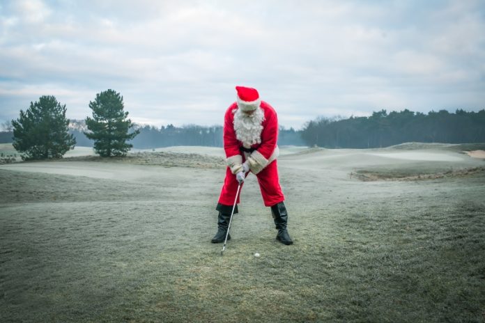 Is There an Off Season for Golf_ Santa Says “NO!”
