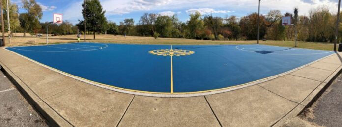 The Riverwalk Park Basketball Court Gets A New Look