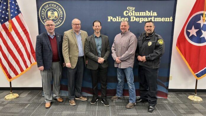 Columbia Police Celebrates Retirement of Two Lieutenants