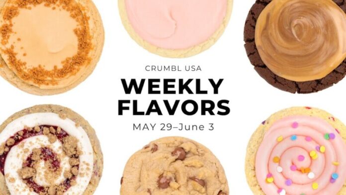 Crumbl Cookie Weekly Menu Through June 3, 2023