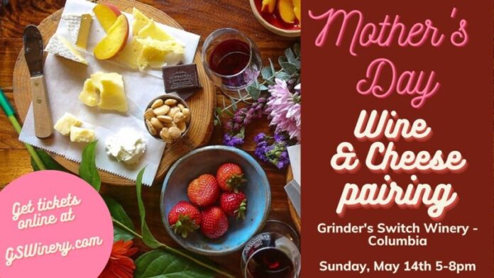 Mother's Day Wine & Cheese Pairing