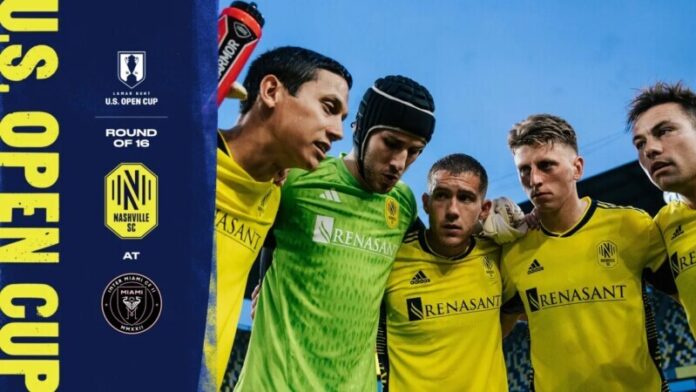 Nashville Soccer Club to Travel to Inter Miami CF in the Round of 16 in the Lamar Hunt U.S. Open Cup