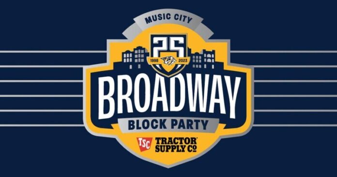Preds to Launch 25th Anniversary Celebration with Broadway Block Party