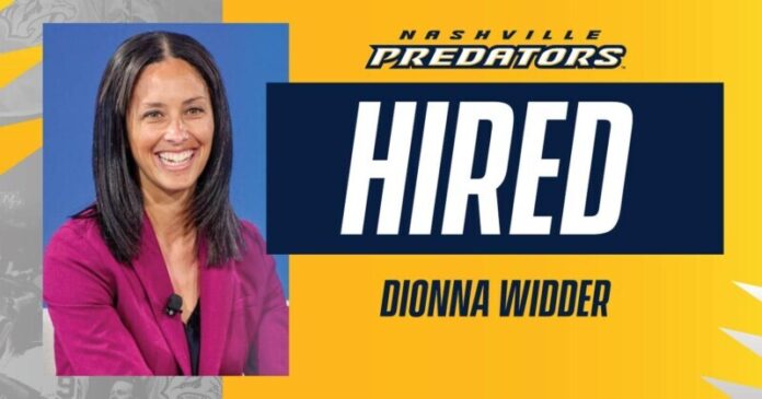 Dionna Widder Hired as CRO for Predators, Bridgestone Arena and SS&E