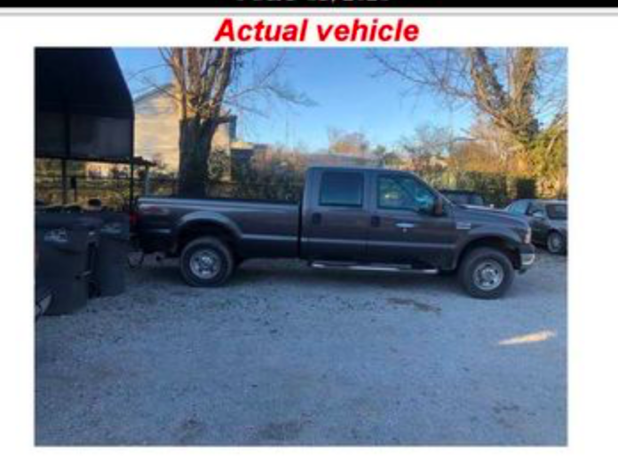 Maury County Sheriffs Searches for Truck Thief