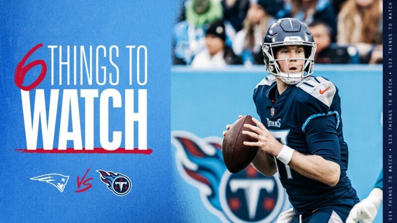 NFL: Titans vs Patriots PreSeason 2023