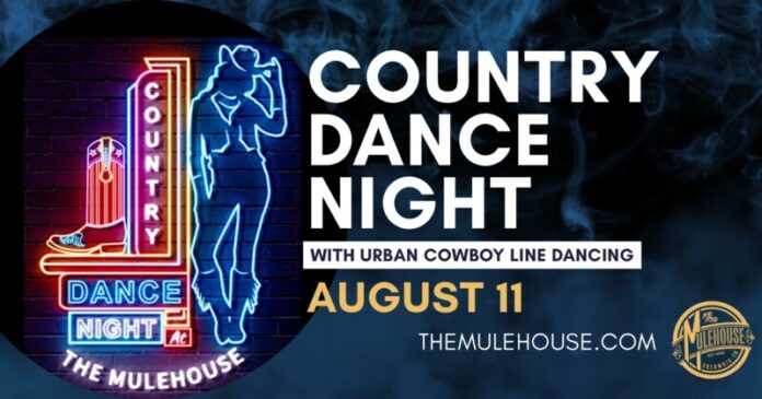 country dance night at the mulehouse