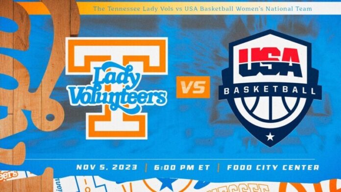 Lady Vols To Host USA Women’s National Team On Nov. 5