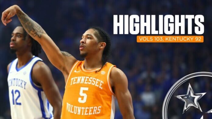 Vols Knock Off Kentucky at Rupp Arena