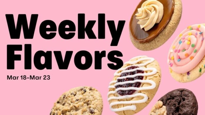 Crumbl Cookies Weekly Menu Through March 23, 2024