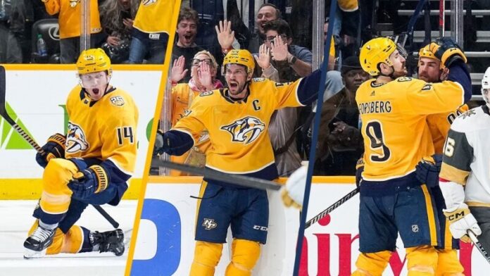 Predators Overcome Golden Knights in Exciting Come-From-Behind Win