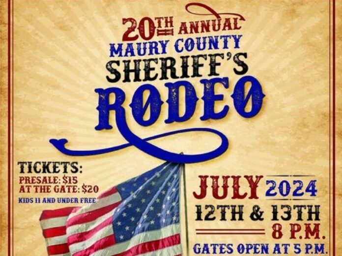 maury county sheriff's rodeo