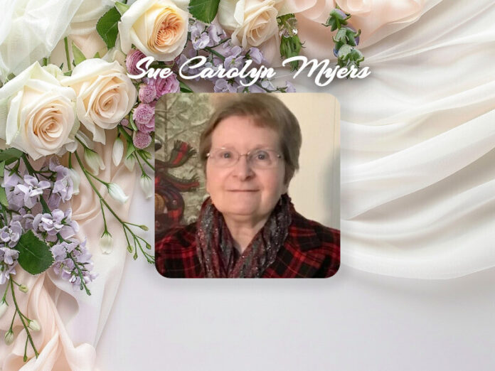 Sue Carolyn Myers Obit