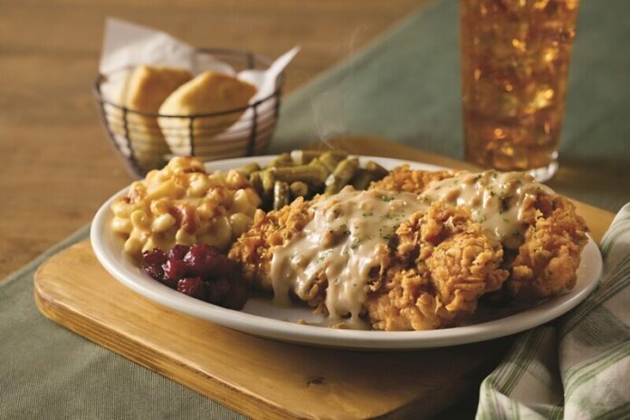 Cracker Barrel Old Country Store® Unwraps Holiday Cheer with New Seasonal Menu Items, Returning Favorites, Heat n' Serve Meals, and Unique Gifts