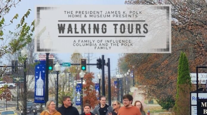 columbia walking tours