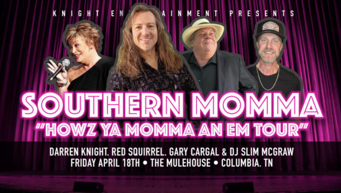 comedian darren knight at the mulehouse