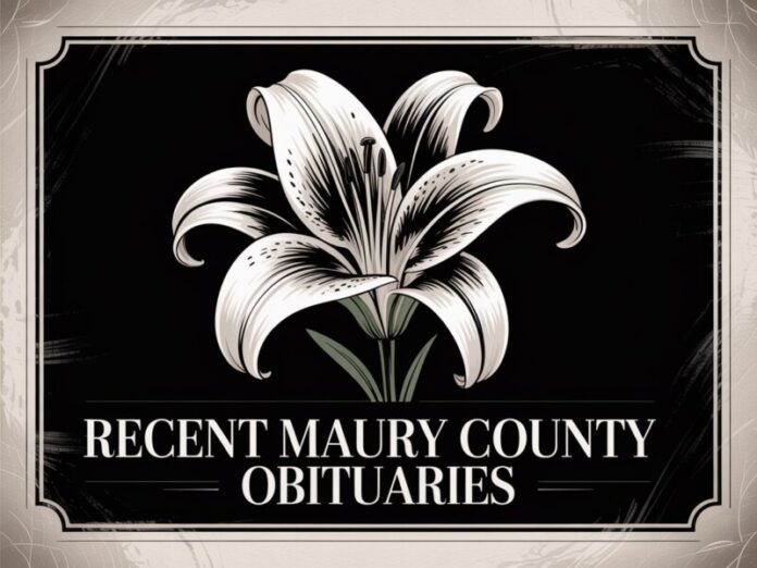 recent Maury county obituaries