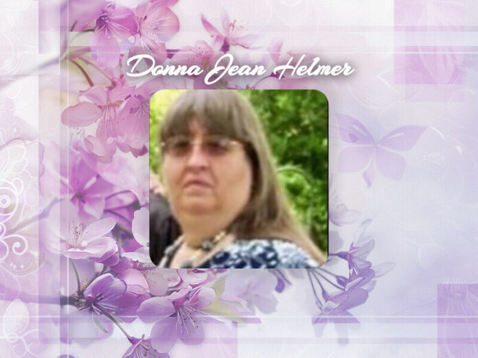 Donna Jean Helmer Obit