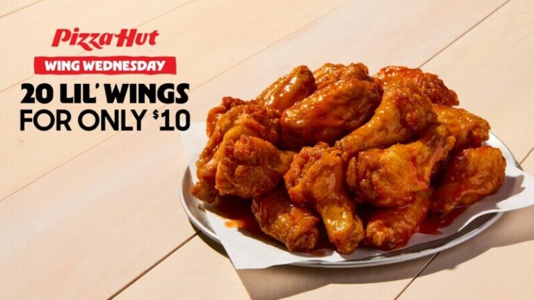 Pizza Hut Revamps Wing Wednesday with New Lil' Wings Deal - Maury