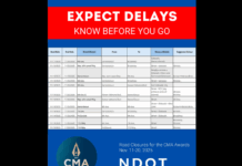 CMA Awards To Bring Major Downtown Closures Wednesday