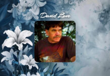 OBITUARY: David Love David Love Obit
