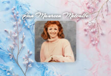 OBITUARY: Jan Maureen Metcalfe Jan Maureen Metcalfe Obit