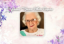 OBITUARY: Janet Marie White Rogers Janet Marie White Rogers Obit