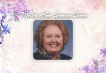 OBITUARY: Melba Ann Spencer Irwin