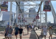 John Seigenthaler Pedestrian Bridge in Nashville Closed for Maintenance John Seigenthaler Pedestrian Bridge