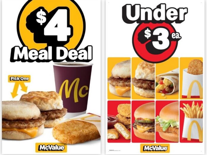 A new era of value is coming to McDonald’s. Starting April 21, the Golden Arches is expanding its value offerings by giving fans more choices on the McValue® Menu