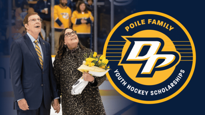 David and Elizabeth Poile Launch Poile Family Youth Hockey Scholarships David and Elizabeth Poile Launch Poile Family Youth Hockey Scholarships