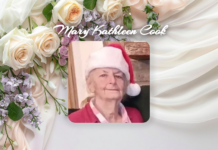 OBITUARY: Mary Kathleen Cook